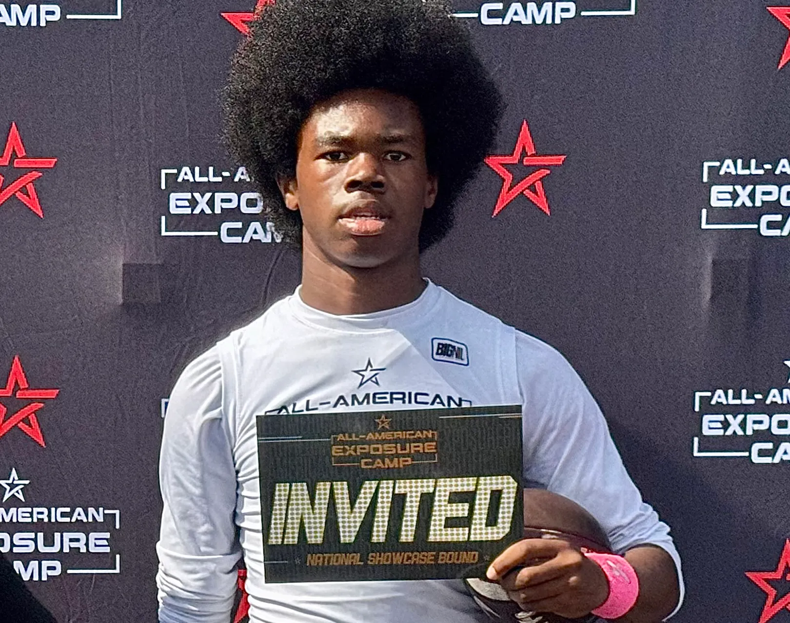 Middle school quarterback MVP Ky'ron Green of Tavares Pinecrest at...