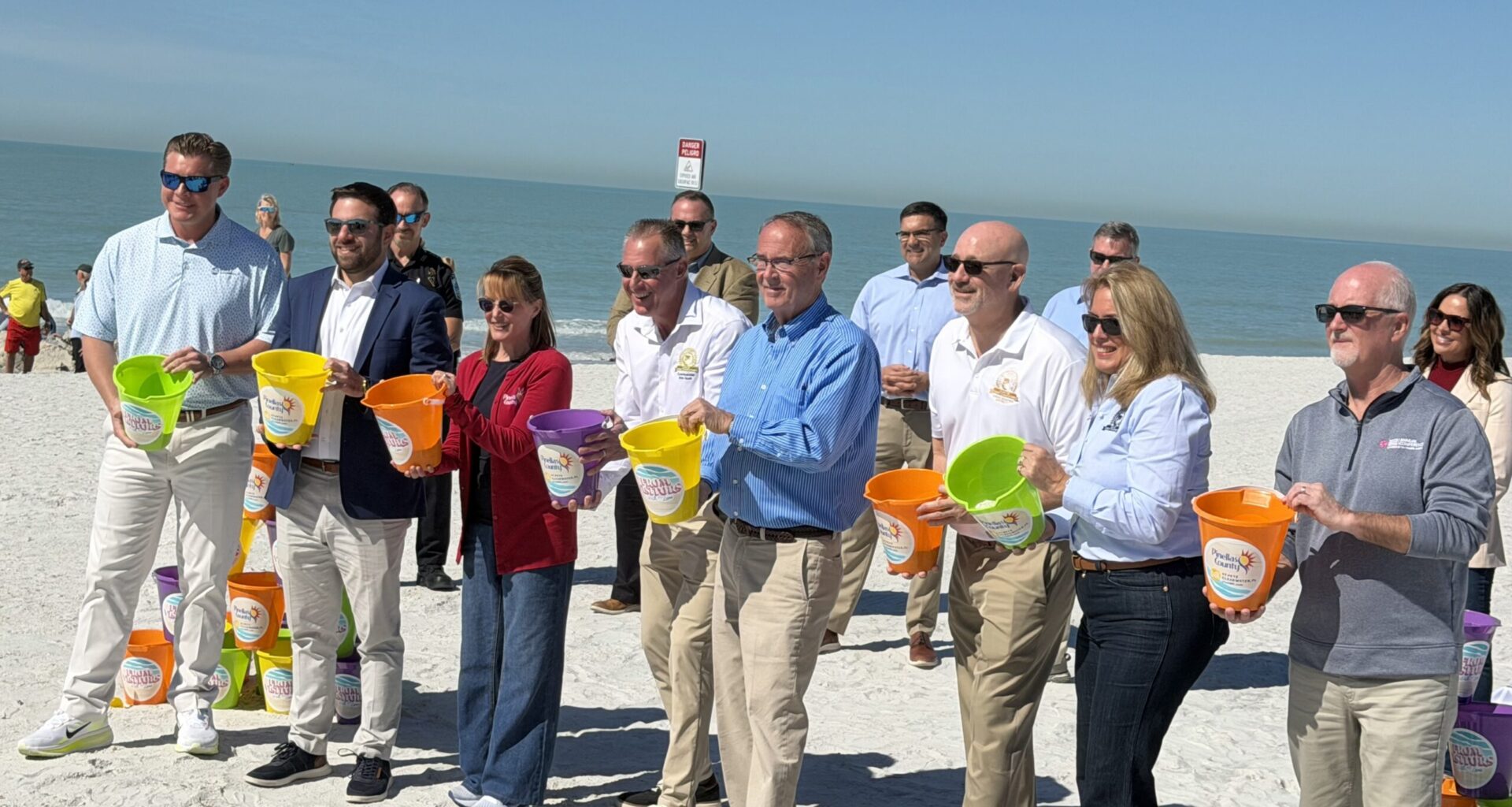 County beach nourishment project completed