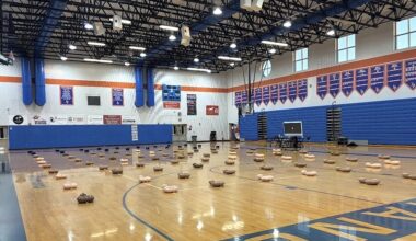 West Orange high schoolers learn CPR from firefighters
