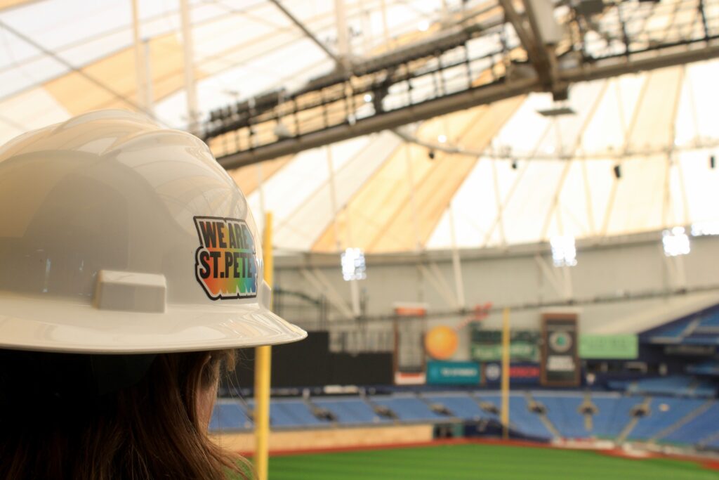 City says Tropicana Field is “on schedule and on budget” for Rays’ return  – The Crow's Nest