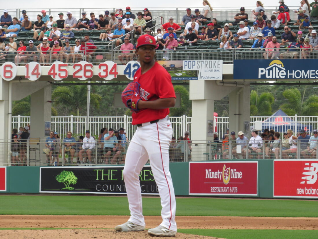 Red Sox hang on in home opener against Blue Jays