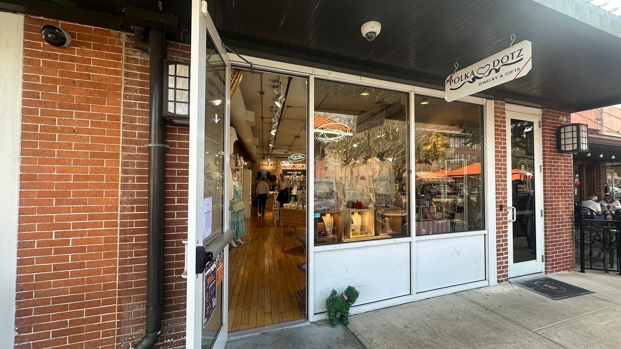 Polka Dotz is a popular locally owned boutique also located on Plant Street Winter Garden. Store owner Heidi Hardman says she’s had her business there for the past 19 years. (Spectrum News/Massiel Leyva)