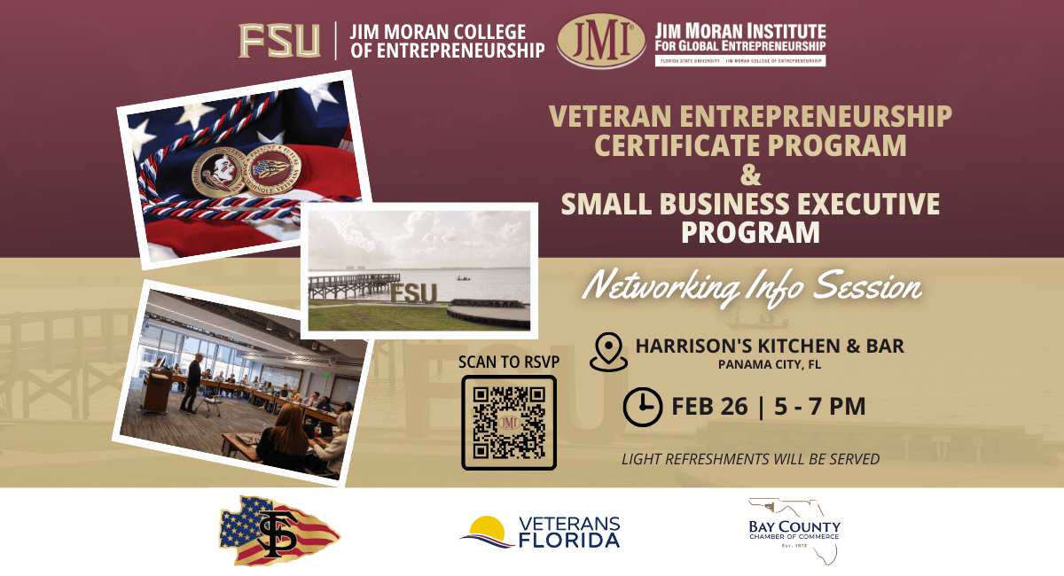 FSU launches free Veteran Entrepreneurship Certificate Program in Leon County