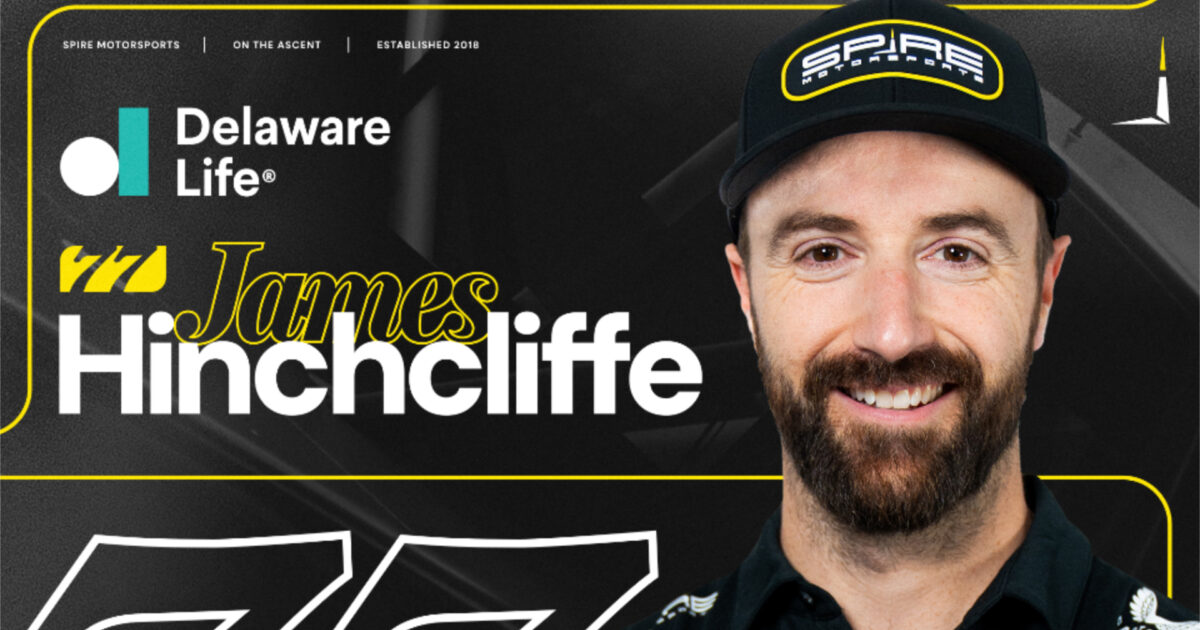 James Hinchcliffe Teaming Up with Spire for Craftsman Truck Series…