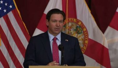 DeSantis holds news conference at Hillsborough College in Tampa