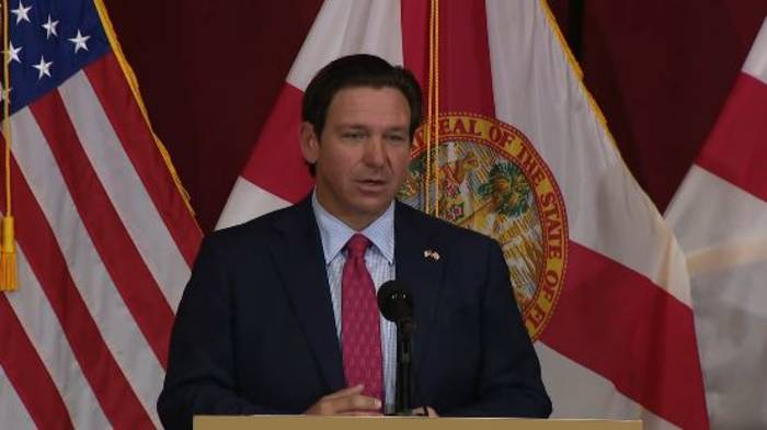 DeSantis holds news conference at Hillsborough College in Tampa