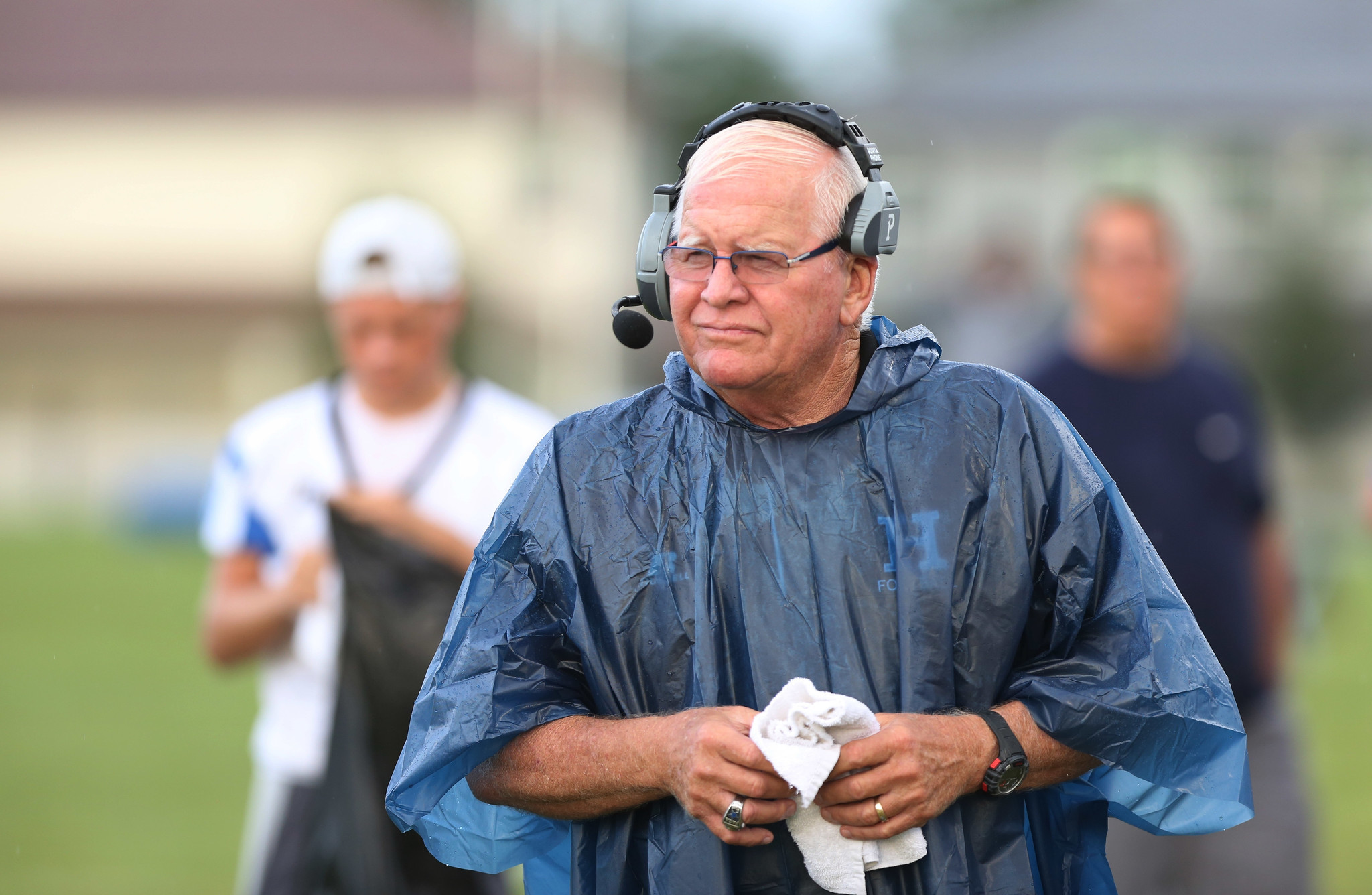 Hagerty coach Phil Ziglar against Lake Brantley, on August 25,...