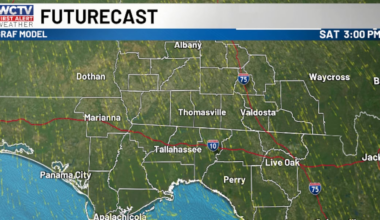 Cam is timing out your weekend forecast