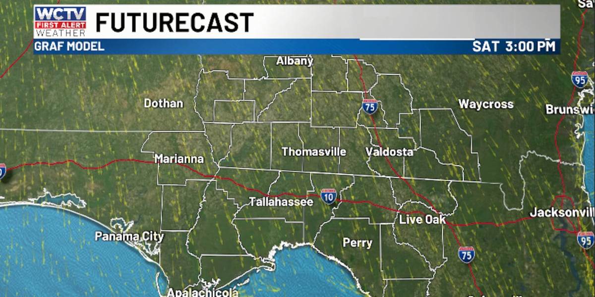 Cam is timing out your weekend forecast