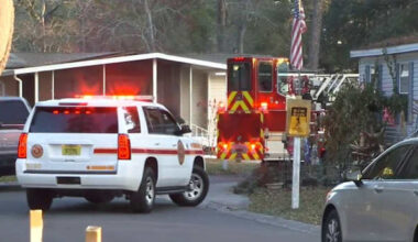 Multiple crews on scene of fire at Westside mobile home park