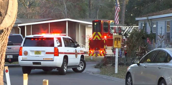 Multiple crews on scene of fire at Westside mobile home park
