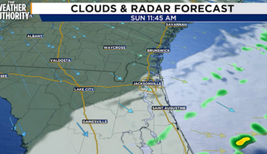 Dry, breezy Sunday fuels elevated fire risk in Northeast Florida, Southeast Georgia