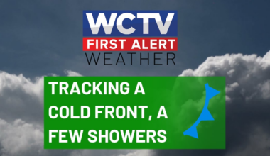 Austin is tracking a few showers through the end of the day for Tallahassee, the Big Bend and South Georgia