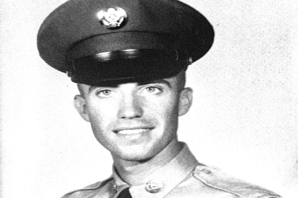 Lariscy during his time in the Army, 1963-1965