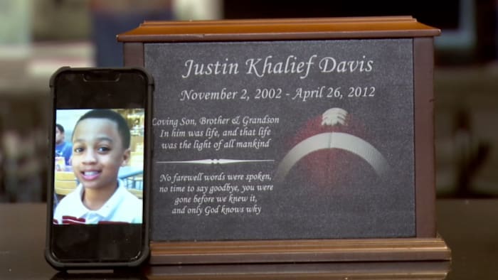 Family reunited with 9-year-old son’s urn after more than a decade