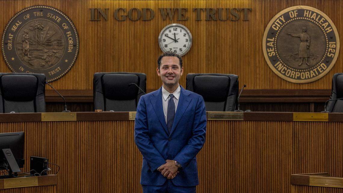 Bryan Calvo plans to overhaul Hialeah’s City Hall