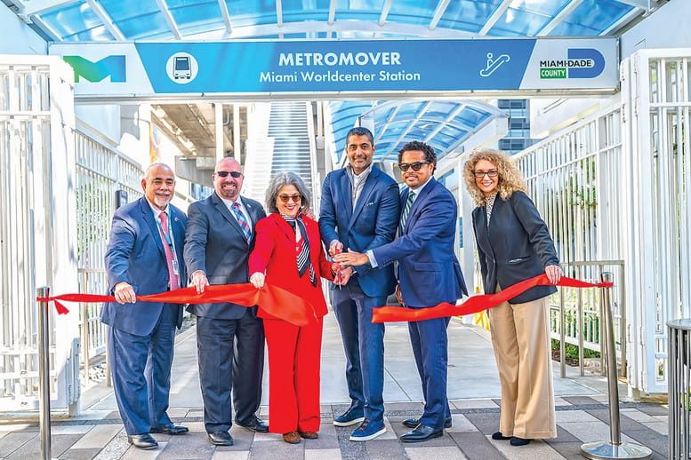 Miami Worldcenter Metromover Station renovated, renamed, recently reopened