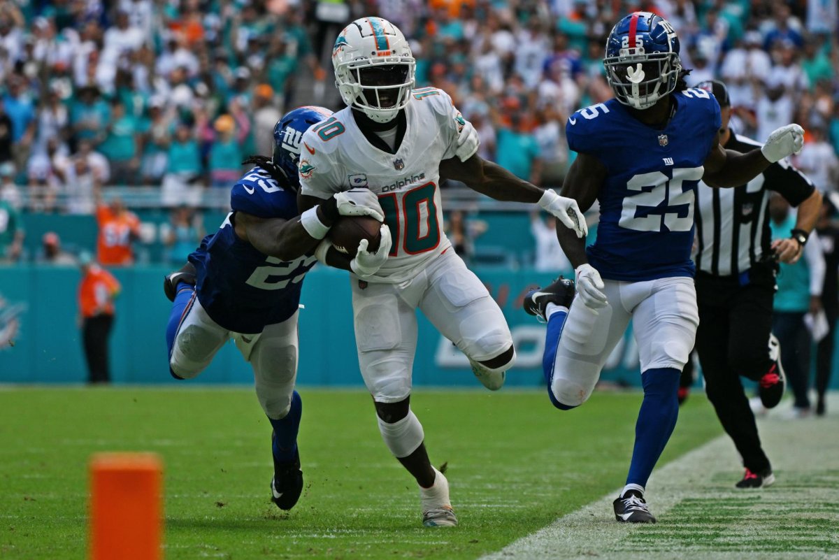 Miami Dolphins release All-Pro wide receiver Tyreek Hill