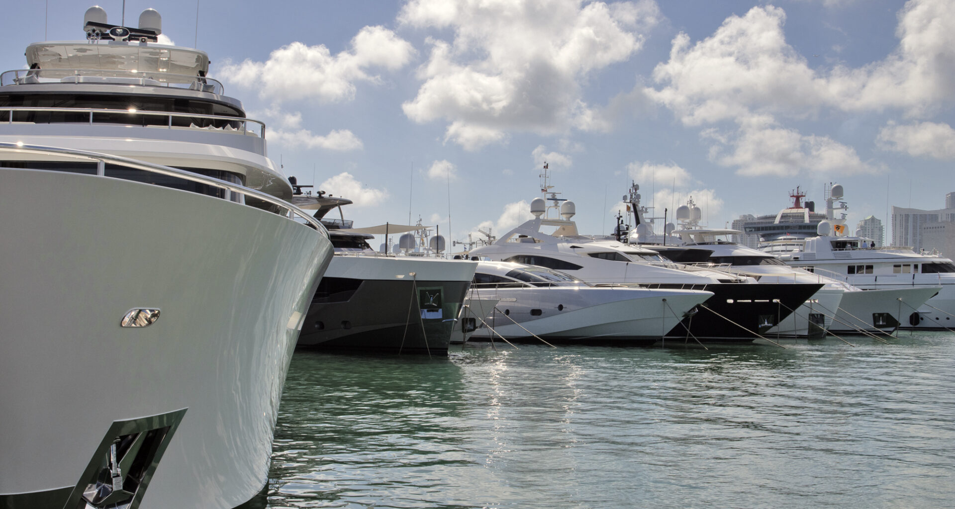 Miami Beach Yacht Collection at the Miamii show