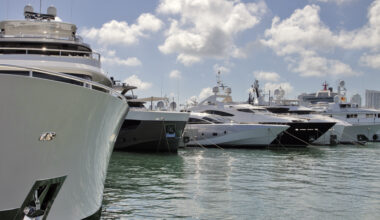 Miami Beach Yacht Collection at the Miamii show