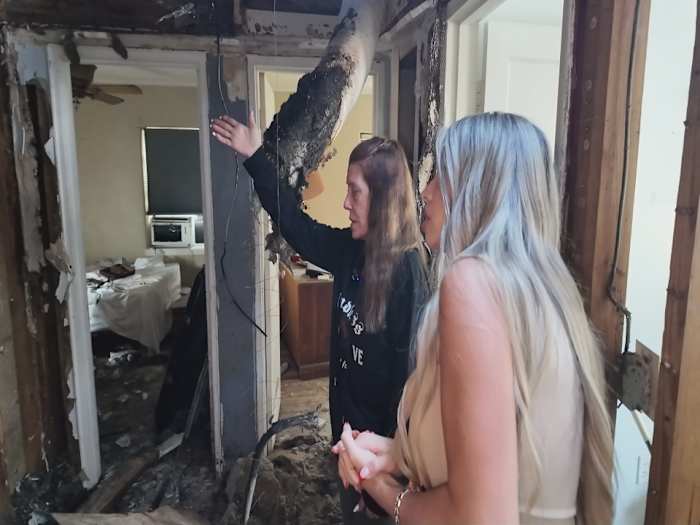Jacksonville family sleeping in truck seeks help after house fire destroyed everything