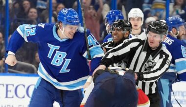 Tampa Bay Lightning’s Curtis Douglas fined maximum allowable under CBA for role in fight against Florida Panthers’ Niko Mikkola