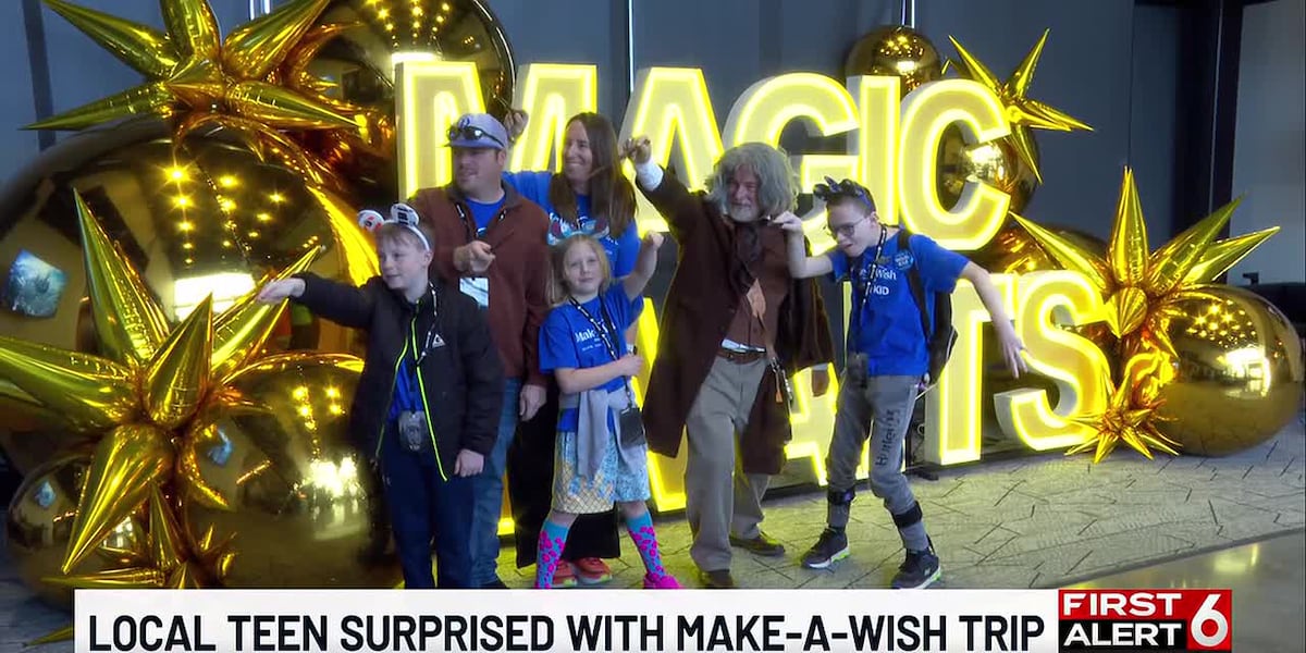 Make-A-Wish sends Omaha teen to Orlando theme parks for magical trip