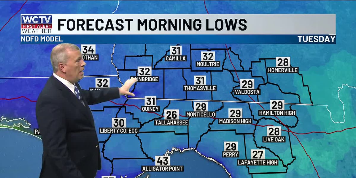 Cold tonight but trending warmer