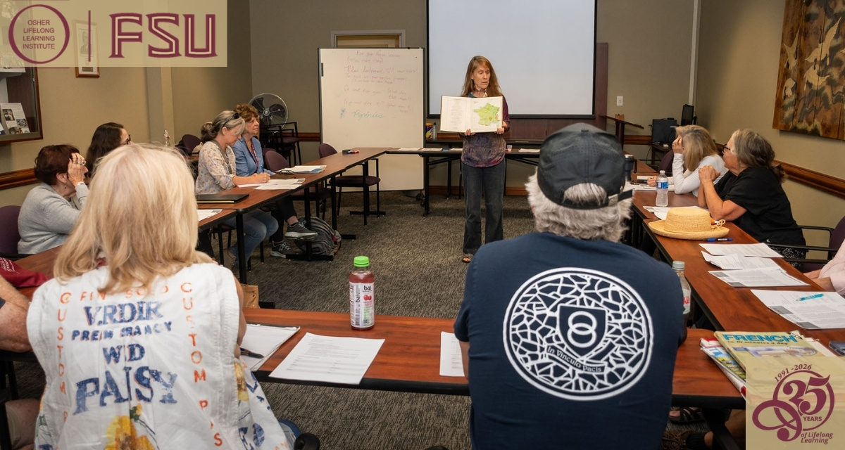 OLLI at Florida State University offers courses, lecture series for lifelong learners this spring