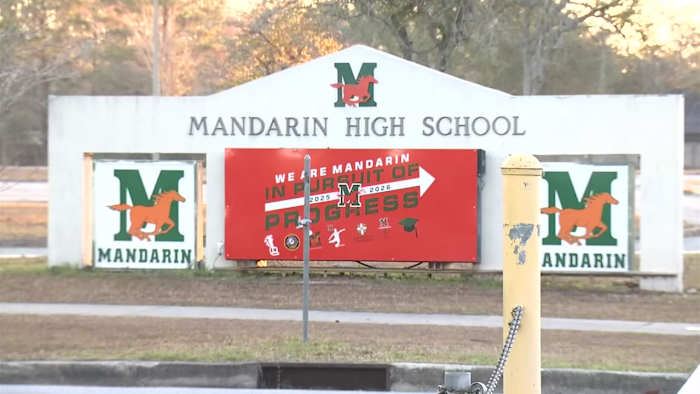 Mandarin High School student arrested after making threat to shoot up school, DCPS says