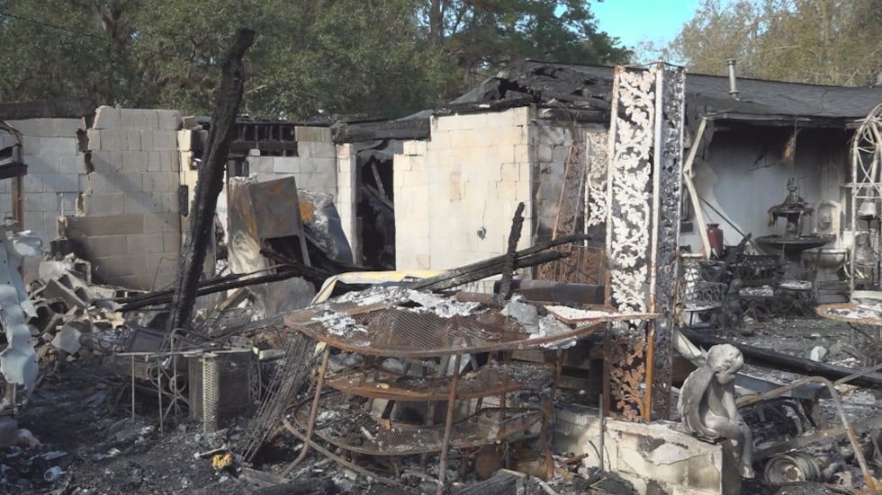 The aftermath of a devastating fire that destroyed Andrew and Gloria Brown's home of 50 years. 