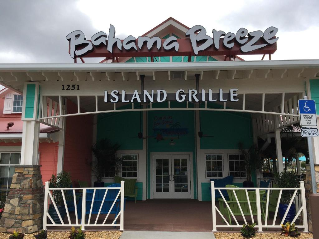 Darden to close all remaining Bahama Breeze locations nationwide
