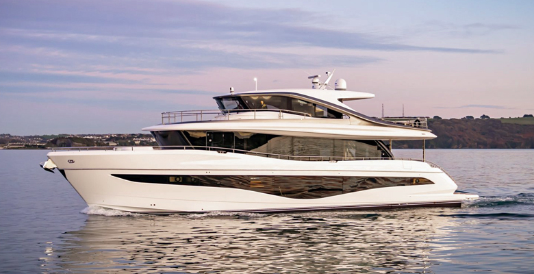 Princess X80 yacht
