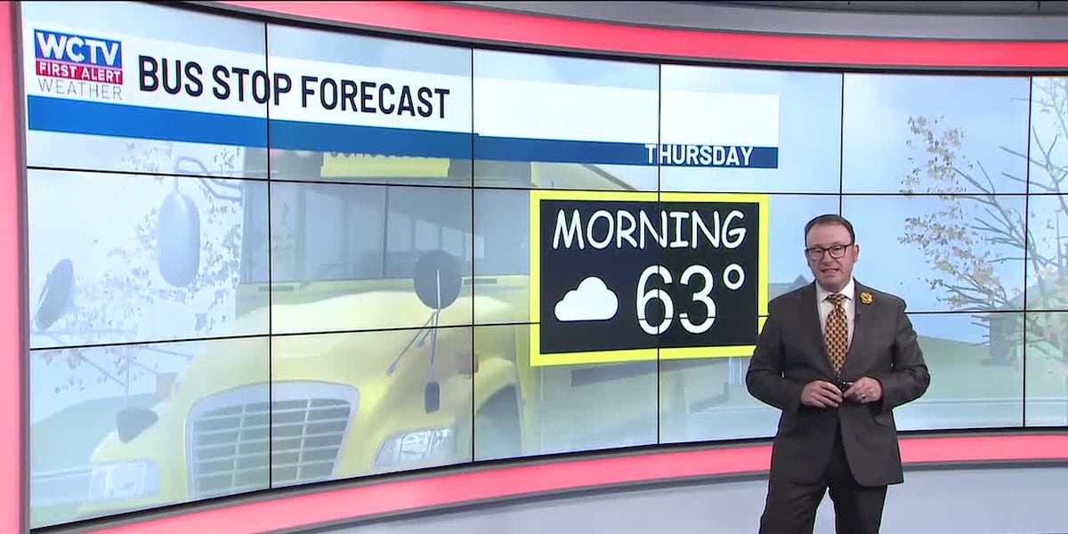 🚍Bus Stop Forecast: Rob has the weather for this morning’s commute