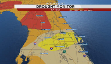 Frigid cold brought something else to Central Florida: A worsening drought