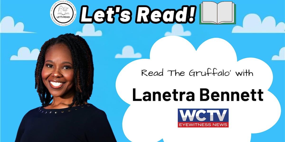 Lanetra Bennett reads ‘Corduroy’ as part of the ‘Let’s Read' initiative from Midtown Reader in Tallahassee
