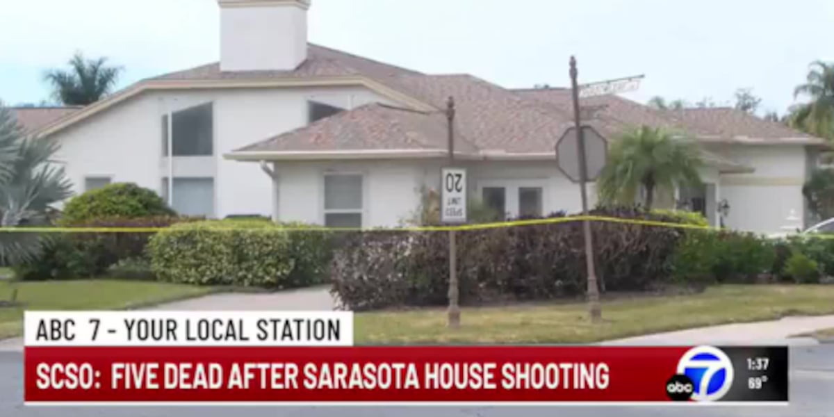 Five killed in Amberlea shooting, Sarasota deputies say