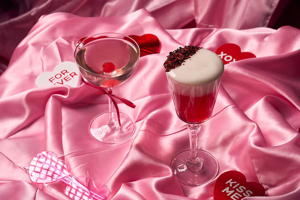 Rosa Sky Valentine’s and Galentine's celebration cocktails
