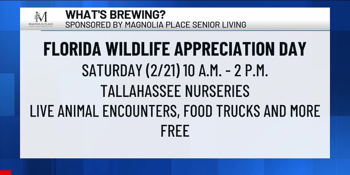 What’s Brewing - Florida Wildlife Appreciation Day