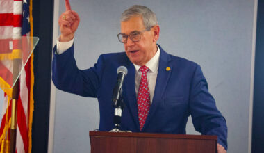 Rasco, in final State of Village address, relishes the little things as his signature project – the Big Dig - falters