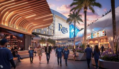 Rendering provided by the Rays of a revamped HC Dale Mabry campus. (Courtesy of Tampa Bay Rays)