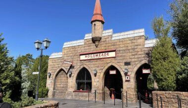 Hogsmeade Station of the Hogwarts Express
