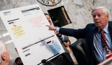 Republican lawmakers grill telecom officials over Trump investigation