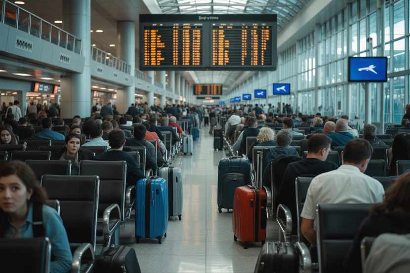 Travelers Stranded Across the US as Spirit Airlines Suspends 35 Flights and Delays Over 100, Affecting Major Routes in Newark, Orlando, Detroit, Fort Lauderdale, Miami, and Beyond