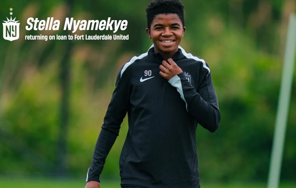 SOUTH BOUND: Gotham FC's Nyamekye will return to Fort Lauderdale United on loan