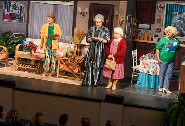 Seating for "Golden Girls: The Ultimate Fan Experience" begins at 11 a.m. for the 12 p.m. show. Latecomers will not be seated during events on the stage. "Please be on time out of respect for all the incredible folks that have shown up," says Nicole Halliwell. "And our drag queens can be cranky if you don't." (Drag Events Unlimited/Courtesy)