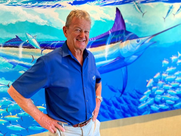Artist and marine conservationist Guy Harvey in a photo provided by the Fort Lauderdale International Film Festival for screenings of the film "Guy Harvey: The Documentary." (FLIFF/Courtesy)