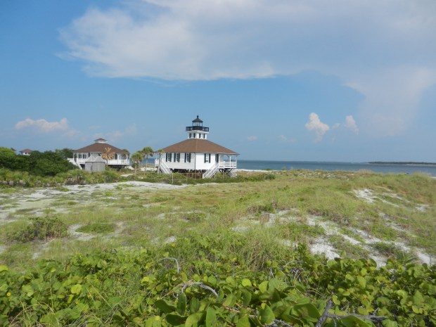 The lighthouse at the southern tip of Boca Grande on Florida's Gulf Coast houses a museum with exhibits on the Calusa, the island's role in the phosphate industry of the 1900s, and the world-famous tarpon fishing in Boca Grande Pass. (Bonnie Gross, Florida Rambler/Courtesy)