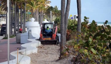 Why are there bulldozers on Fort Lauderdale beach? – Sun Sentinel