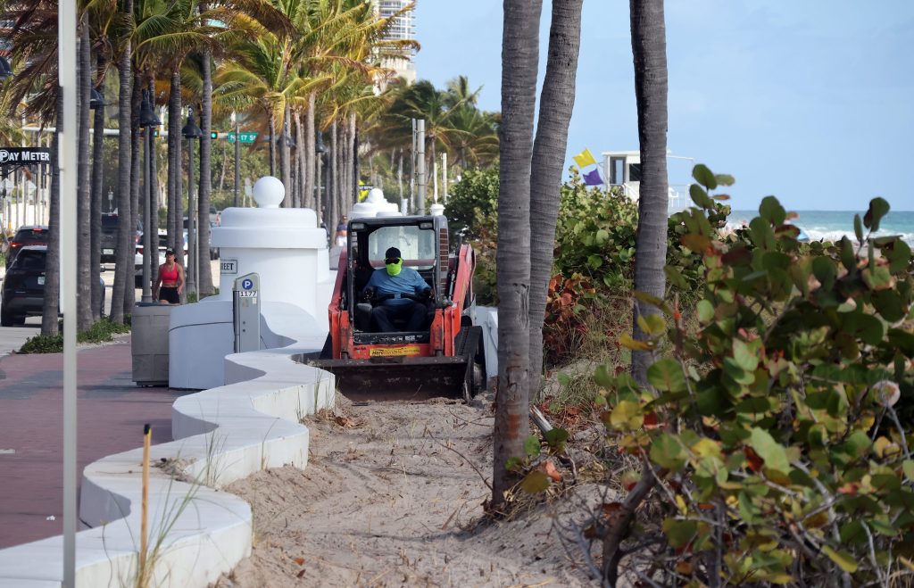 Why are there bulldozers on Fort Lauderdale beach? – Sun Sentinel
